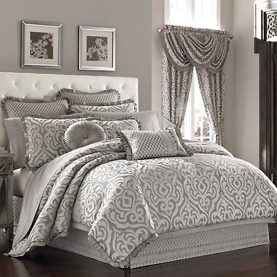 Queen Street Lafayette 4-pc. Jacquard Comforter Set