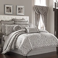 Queen Street Lafayette 4-pc. Jacquard Comforter Set