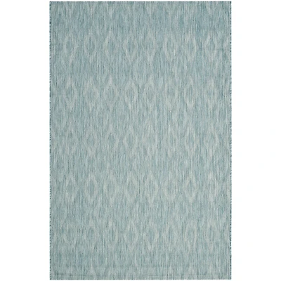Safavieh Courtyard Collection Elisa Geometric Indoor/Outdoor Area Rug