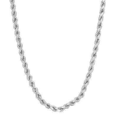 Womens 16 Inch Rope Chain Necklace