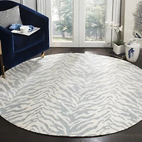 Safavieh Marbella Collection Anson Geometric RoundArea Rug