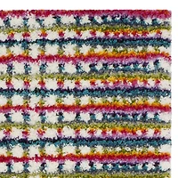 Safavieh Dorian Geometric Shag Rectangular Runner