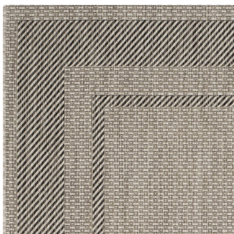 Safavieh Courtyard Collection Lorna Stripe Indoor/Outdoor Runner Rug