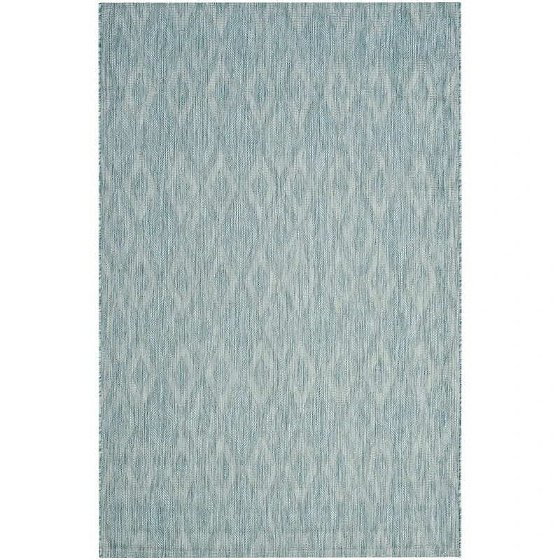 Safavieh Courtyard Collection Elisa Geometric Indoor/Outdoor Area Rug