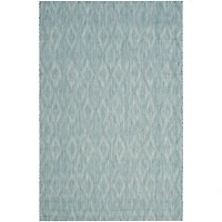 Safavieh Courtyard Collection Elisa Geometric Indoor/Outdoor Area Rug