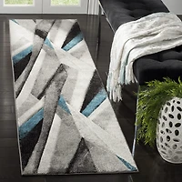 Safavieh Hollywood Collection Richard Abstract Runner Rug