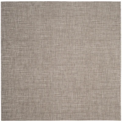 Safavieh Courtyard Collection Dallas Stripe Indoor/Outdoor Square Area Rug