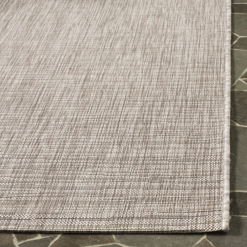 Safavieh Courtyard Collection Dallas Stripe Indoor/Outdoor Square Area Rug