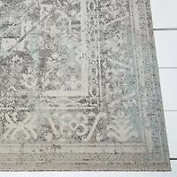 Nicole Miller Patio Sofia Ivy Border Loomed Rectangular Outdoor Area Rug