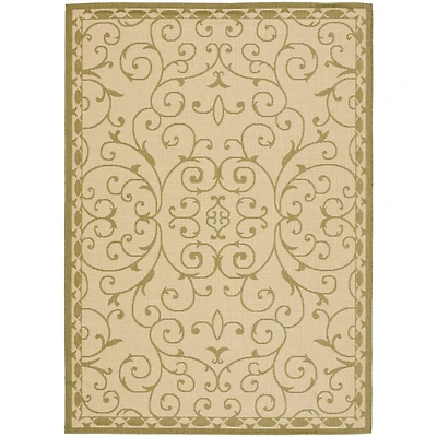 Safavieh Courtyard Collection Kodey Oriental Indoor/Outdoor Area Rug