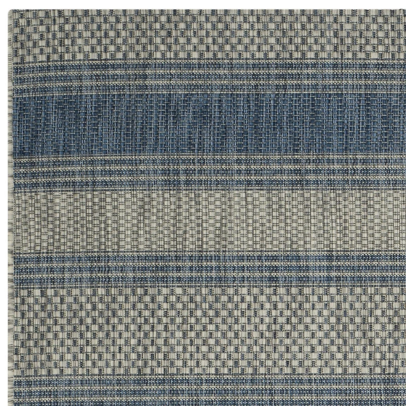 Safavieh Courtyard Collection Jessy Stripe Indoor/Outdoor Runner Rug