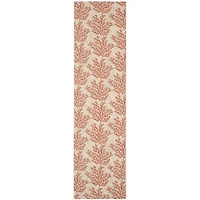 Safavieh Courtyard Collection Omar Floral Indoor/Outdoor Runner Rug
