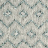 Safavieh Courtyard Collection Lexine Chevron Indoor/Outdoor Area Rug