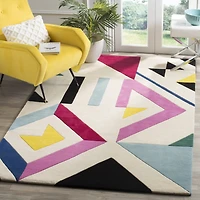 Safavieh Timson Abstract Hand Tufted Rectangular Rugs