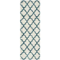 Safavieh Shag Kids Collection Crofton Geometric Runner Rug
