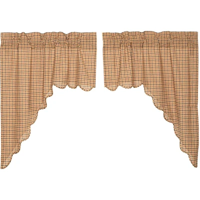 Millsboro Scalloped Swag Valance