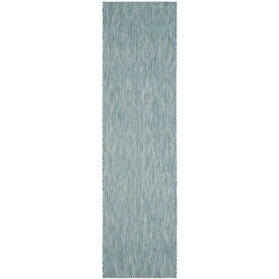 Safavieh Courtyard Collection Elisa Geometric Indoor/Outdoor Runner Rug