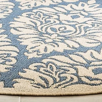 Safavieh Linden Collection Nikola Geometric RoundArea Rug