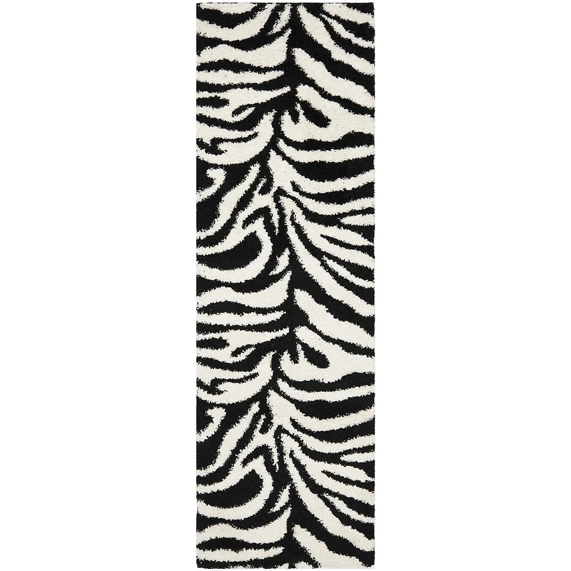 Safavieh Shag Collection Lennox Animal Runner Rug