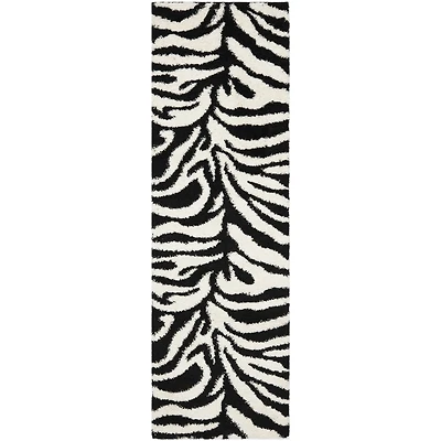 Safavieh Shag Collection Lennox Animal Runner Rug