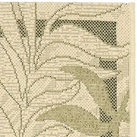 Safavieh Courtyard Collection Wilmer Floral Indoor/Outdoor Area Rug