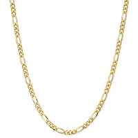 Made in Italy Womens 24K Gold Over Silver 24 Inch Link Necklace