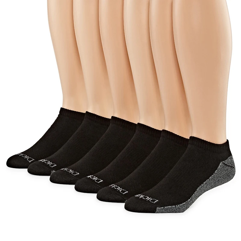 Dickies Dri-Tech Work Mens Breathable 6 Pair Low Cut Socks