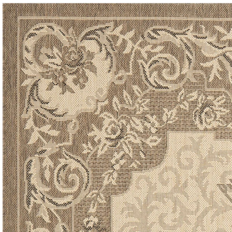 Safavieh Courtyard Collection Dorothea Oriental Indoor/Outdoor Runner Rug
