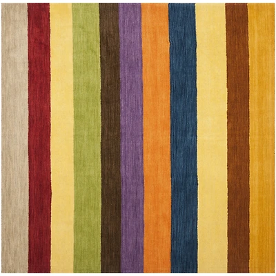 Safavieh Himalaya Collection Jessalyn Striped Square Area Rug