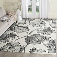 Safavieh Dip Dye Collection Erksine Floral Square Area Rug