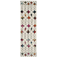 Safavieh Lucinda Geometric Shag Rectangular Runner