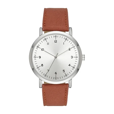Mens Brown Strap Watch Fmdjo146