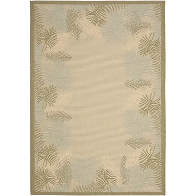 Safavieh Courtyard Collection Juliet Floral Indoor/Outdoor Area Rug