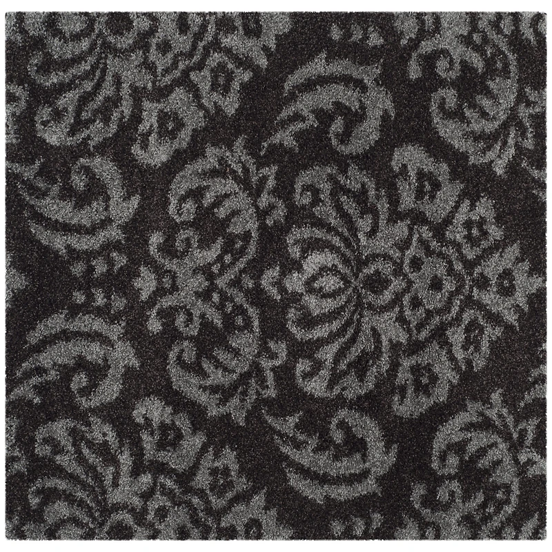Safavieh Shag Collection Mario Damask Square Area Rug