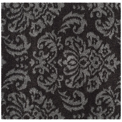 Safavieh Shag Collection Mario Damask Square Area Rug