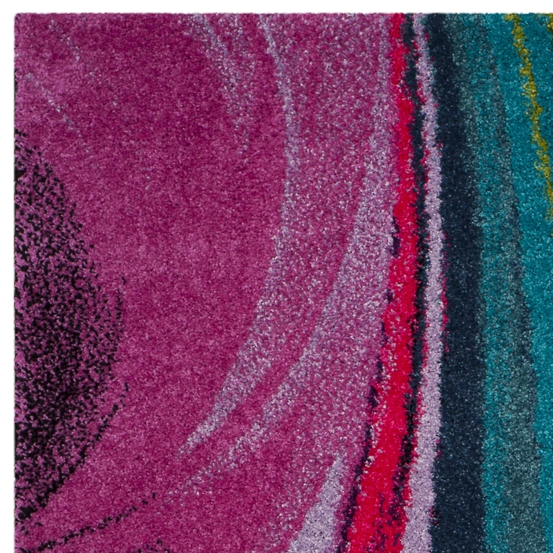Safavieh Teague Abstract Shag Rectangular Rugs