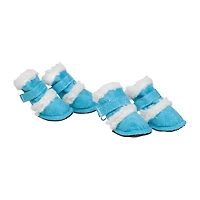 The Pet Life Faux Shearling "Duggz" Shoes