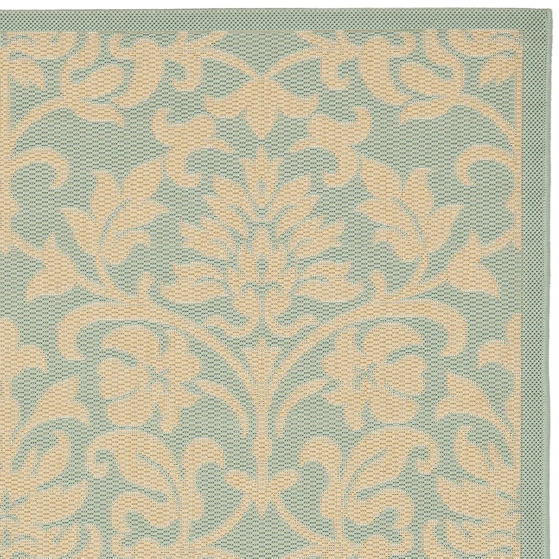 Safavieh Courtyard Collection Winston Oriental Indoor/Outdoor Area Rug