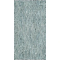 Safavieh Courtyard Collection Elisa Geometric Indoor/Outdoor Area Rug