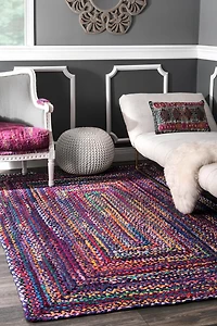 nuLoom Hand Braided Tammara Rug