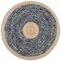 nuLoom Lesha Natural Fiber Round Rug