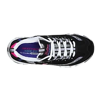 Skechers D'Lites Sparkling Rain Womens Walking Shoes