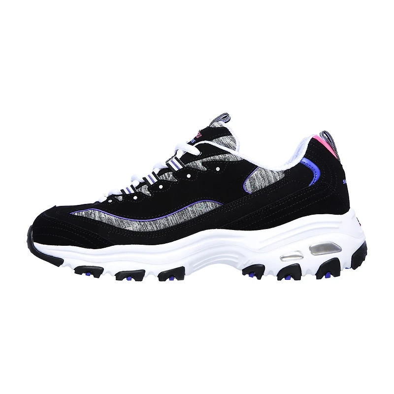 Skechers D'Lites Sparkling Rain Womens Walking Shoes
