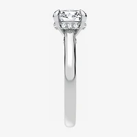 (G-H / Si1-Si2) Womens 1 1/7 CT. T.W. Lab Grown White Diamond 14K Gold Round Solitaire Engagement Ring
