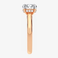 G-H / SI1-SI2) Womens 1/ CT. T.W. Lab-Grown White Diamond 14K Gold Round Solitaire Engagement Ring