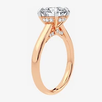 G-H / SI1-SI2) Womens 1/ CT. T.W. Lab-Grown White Diamond 14K Gold Round Solitaire Engagement Ring
