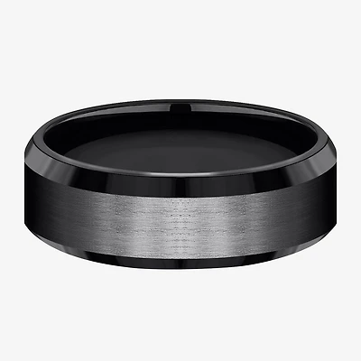 Mens 7MM Titanium Wedding Band