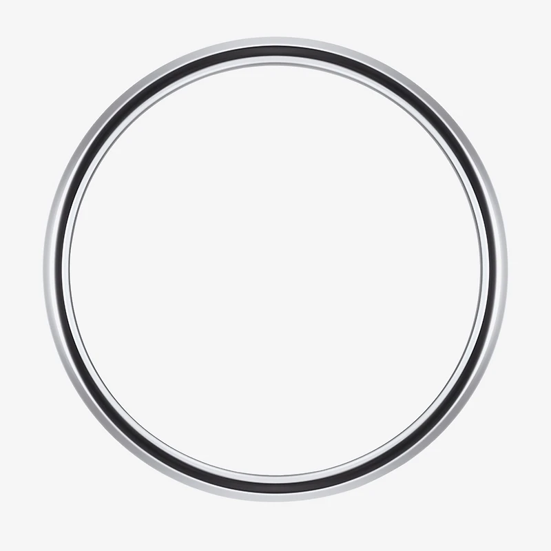 Mens 8MM Cobalt Wedding Band