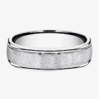 Mens 6.5MM Cobalt Wedding Band