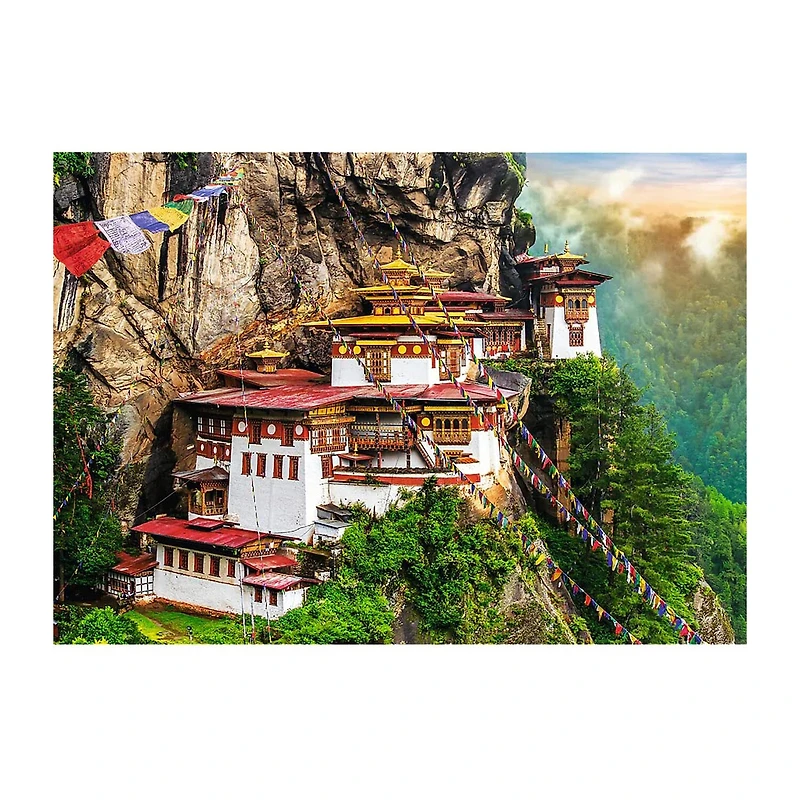 Trefl Puzzles - 2000 Piece Tigers Nest Bhutan 2000-pc. Puzzle